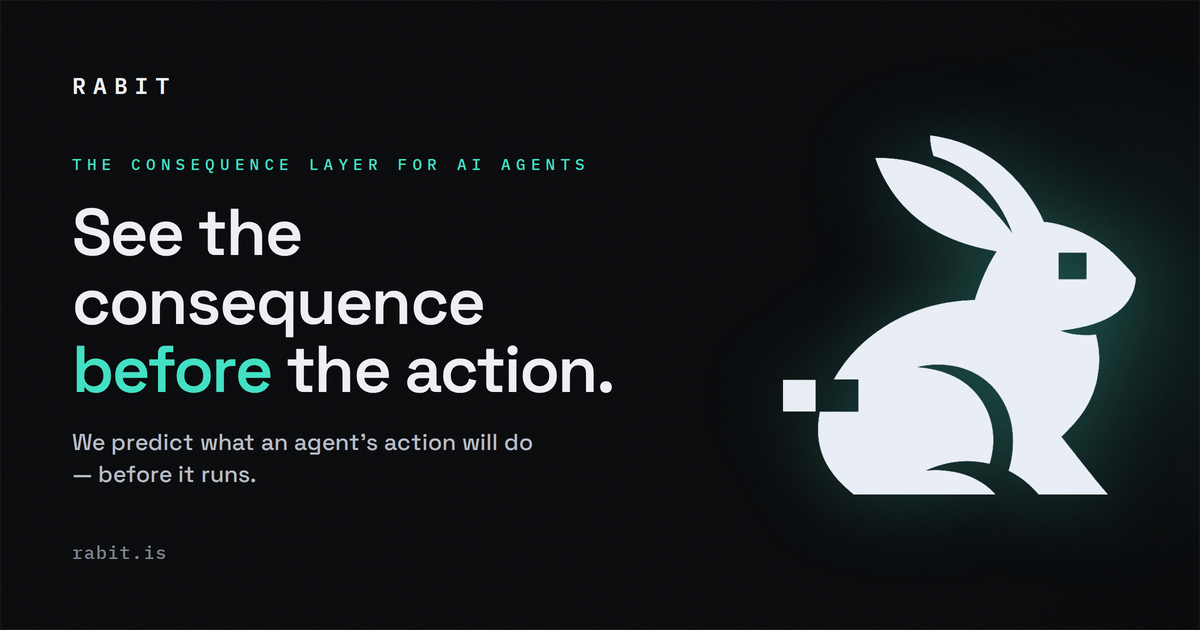 Rabit R Rabit — See the consequence before the action